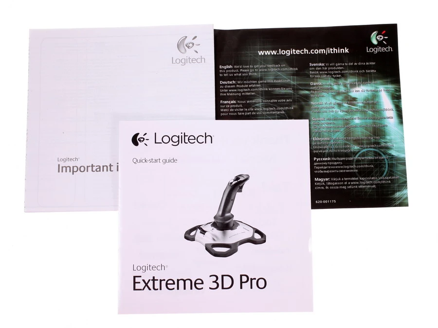 Джойстик Logitech Extreme 3D Pro черный Джойстик Logitech Extreme 3D Pro черный
